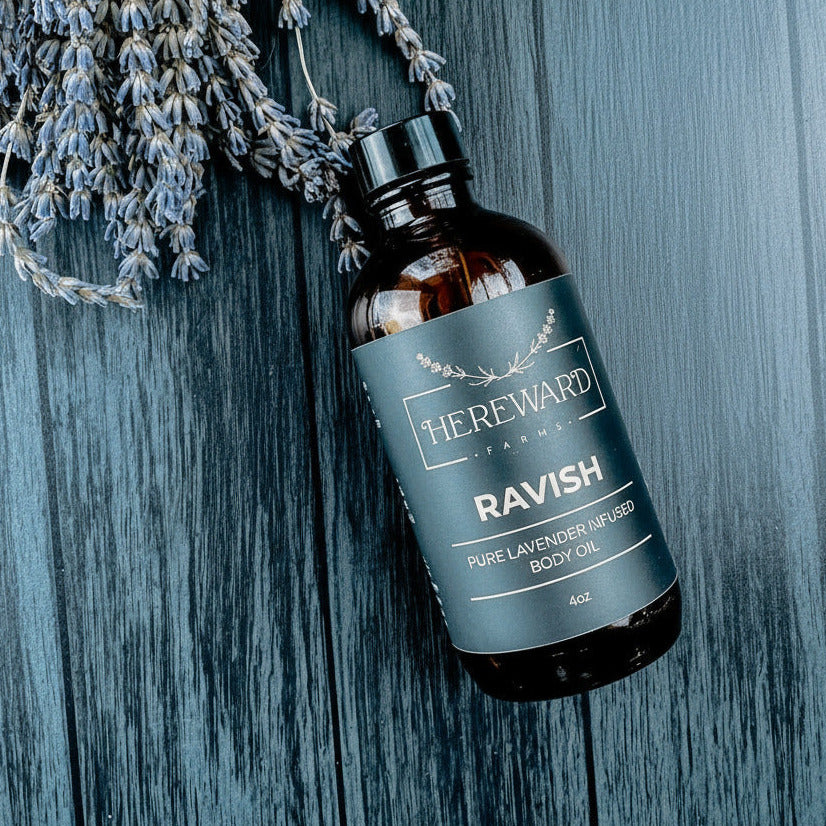 Luxurious Lavender Infused Body Oil