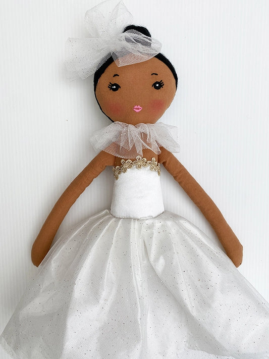 SPECIAL BUNDLE: Handmade Ballerina Princess Dolls, Large & Small