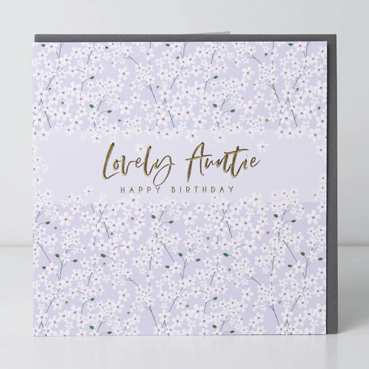 Lovely Auntie Happy Birthday
