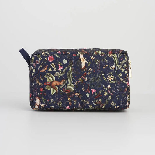 Wolf Garden Navy Cosmetic Bag