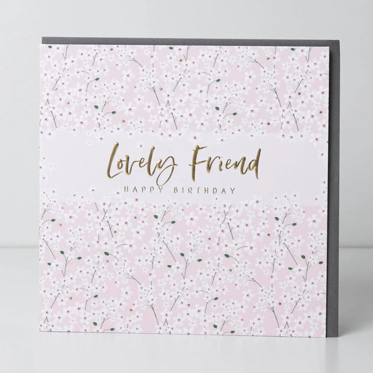 Lovely Friend Happy Birthday