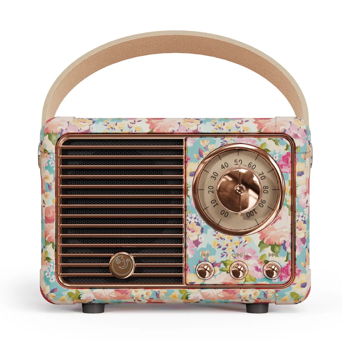 Floral Vintage Blue Tooth Speaker
