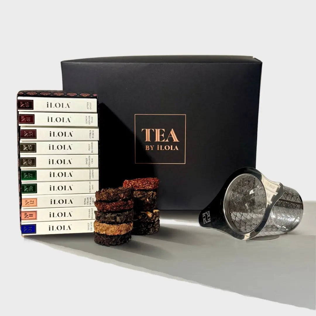 Bold Black Teas & Floral Greens with Infuser