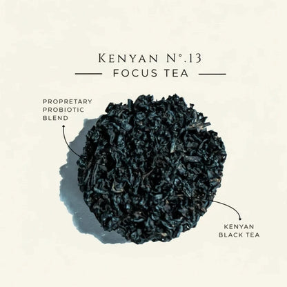 Kenyan No. 13 Bold Single Origin Probiotic Black Tea Discs