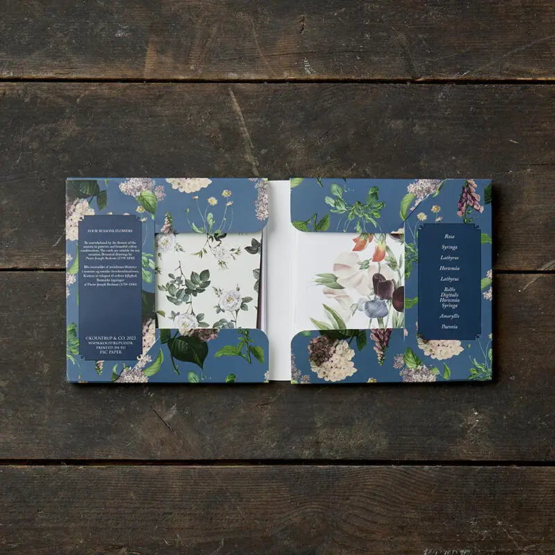 Four Seasons Flower Cardholder