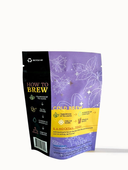 Calming Herbal Loose Leaf Tea - Mint, Lavender & Lemon