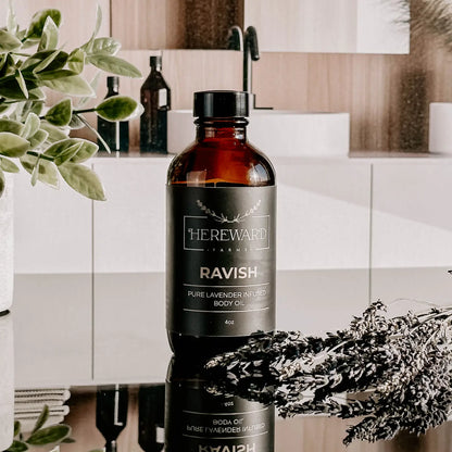 Luxurious Lavender Infused Body Oil