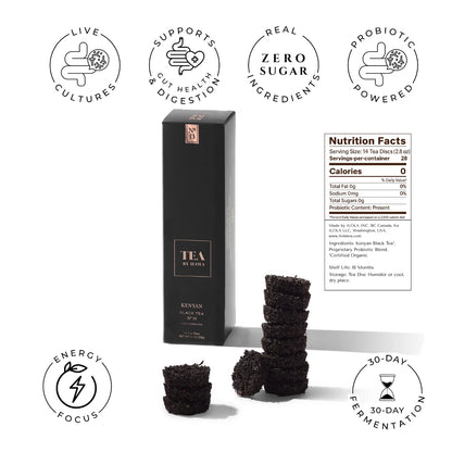 Probiotic Black Tea Discs Kenyan Bold