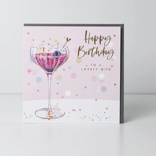 Happy Birthday to a Lovely Wife