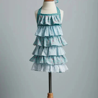 SPECIAL BUNDLE: Beautiful Powdered Blue Baking Set for Girls 4 items