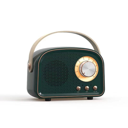 Emerald Green Retro Blue Tooth Speaker