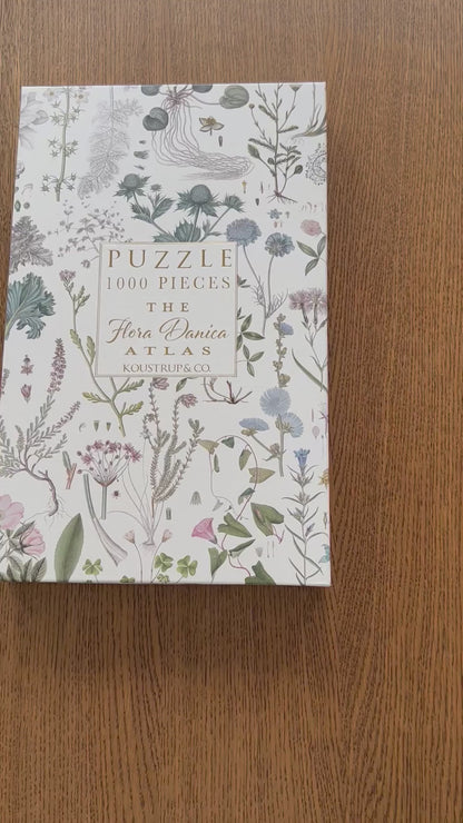 The Flora Danica Botanical Puzzle